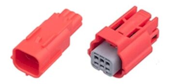 ปลั๊ก OBD Plug Auto Universal 6 Pin 6189-7963 MWTPB-06-1A-R