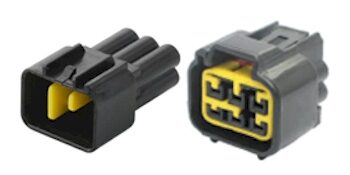 ปลั๊กคอยล์จุดระเบิดยกกระจก ISUZU Window Lifter lgnition Coil Plug 6 Pin FW-C-6M-B FW-C-6F-B