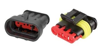 ปลั๊กปั๊มถังน้ำมัน Ducati Fuel Tank Pump Plug 4 Pin 282106-1 282088-1