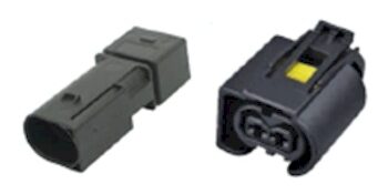 ปลั๊กหัวฉีด NEW FORD Injector Plug 2 Pin 3-968407-4 1685452928