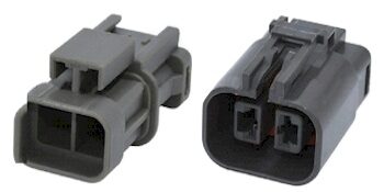 ปลั๊กเครื่องกำเนิดไฟฟ้า MITSUBISHI MAZDA Alternator Plug 2 Pin 7122-6224-40 7223-6224-40