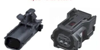 ปลั๊กเซ็นเซอร์ความเร็วล้อ ABS Toyota Honda Subaru ABS Wheel Speed Sensor Plug 2 Pin 90980-12627 90980-12416
