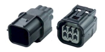 ปลั๊กเซ็นเซอร์ออกซิเจน HONDA Acura Oxygen Sensor Plug 6 Pin 6188-4908 6189-7040