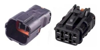 ปลั๊กไฟส่องสว่าง ISUZU D-MAX Lighting Plug 6 Pin 7222-7464-40 7123-7464-40